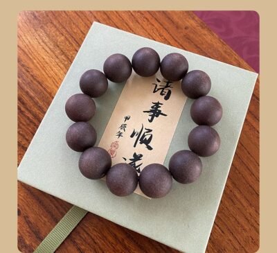 Chinese ancient emperor's royal incense/Ambergris Incense bracelet For Men - 图片 3