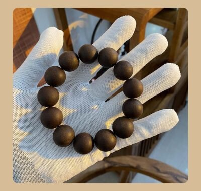 Chinese ancient emperor's royal incense/Ambergris Incense bracelet For Men - 图片 6