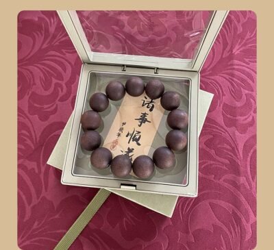 Chinese ancient emperor's royal incense/Ambergris Incense bracelet For Men - 图片 2