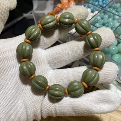 Improve sleeping/ Calming down the mind, dreaming Herbal medicine incense bracelet - 图片 6