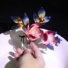 Silk velvet flower headdress,hairpin, best gift for girlfriend - 图片 8